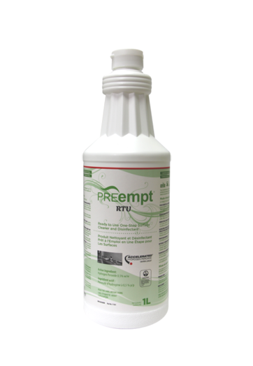 PREempt RTU Nettoyant et désinfectant